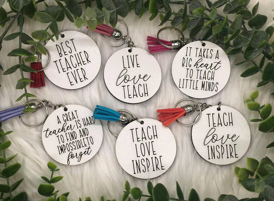 Teacher Keychains (appreciation)