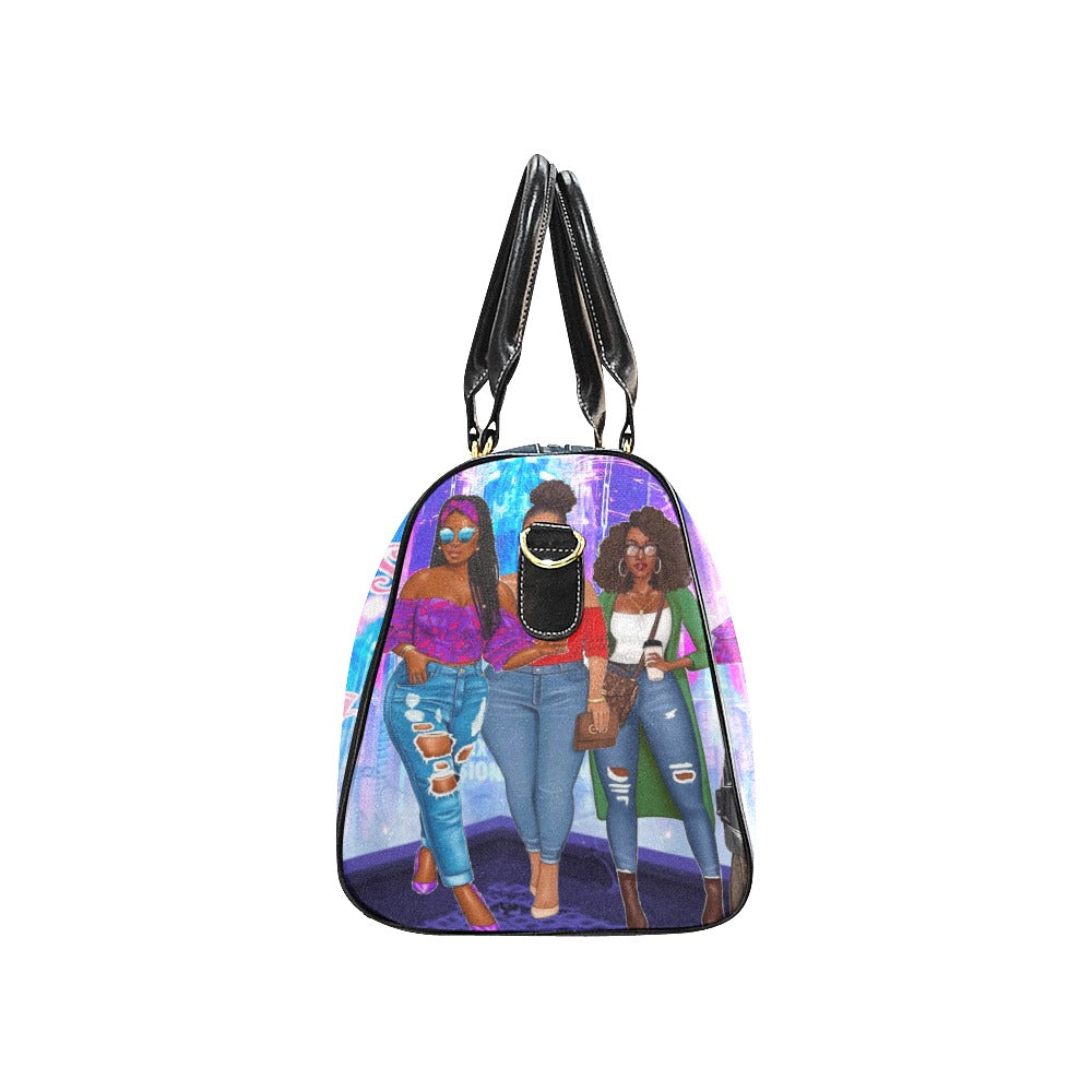 catch flights New Waterproof Travel Bag/Large (Model 1639)