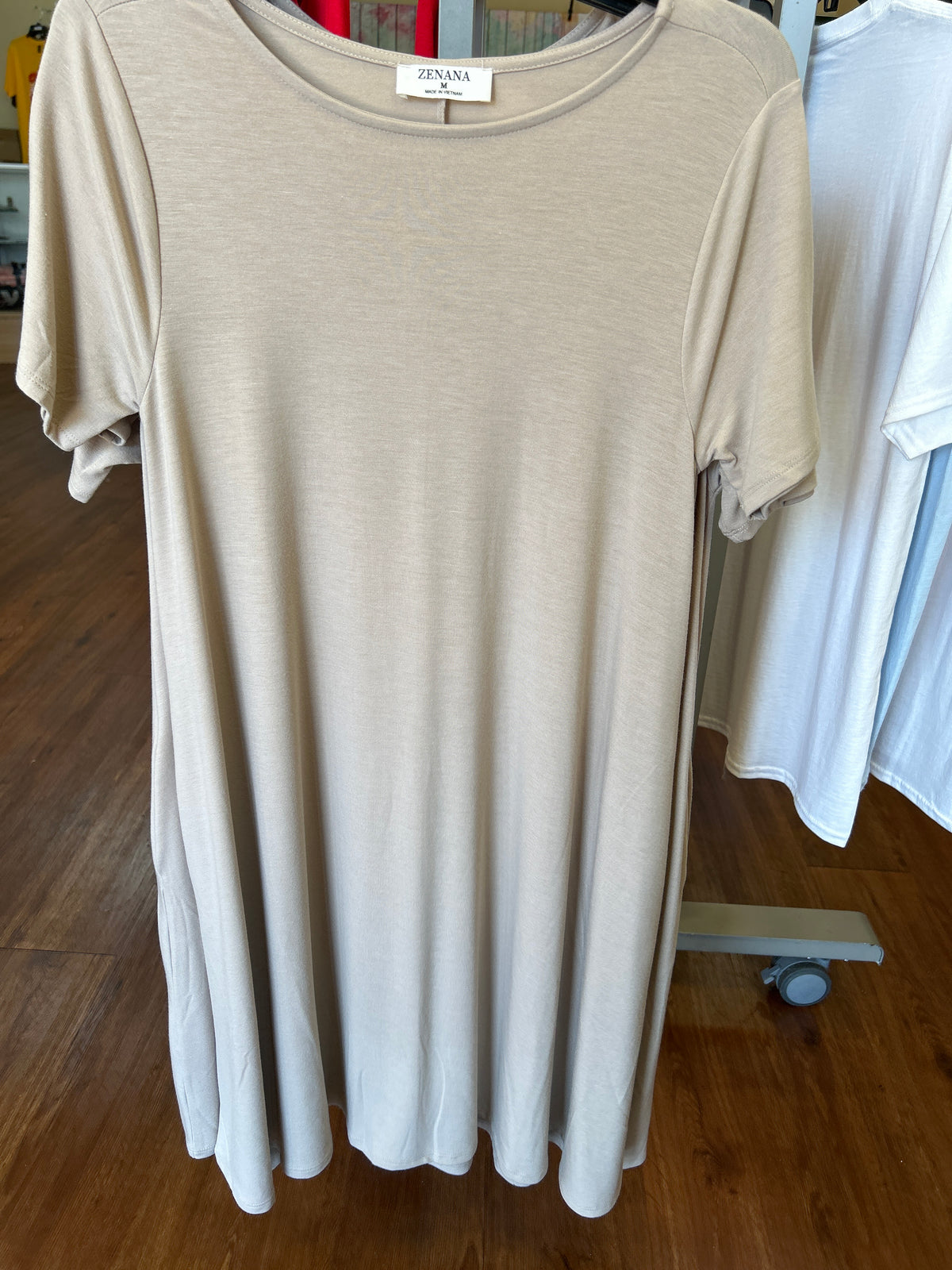 Crew Neck Dress