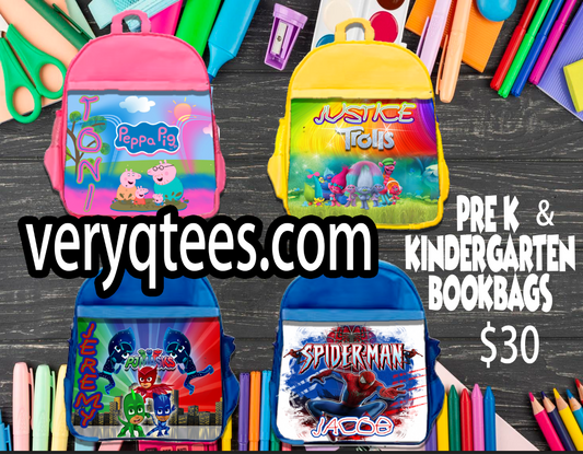 Pre-K bookbags