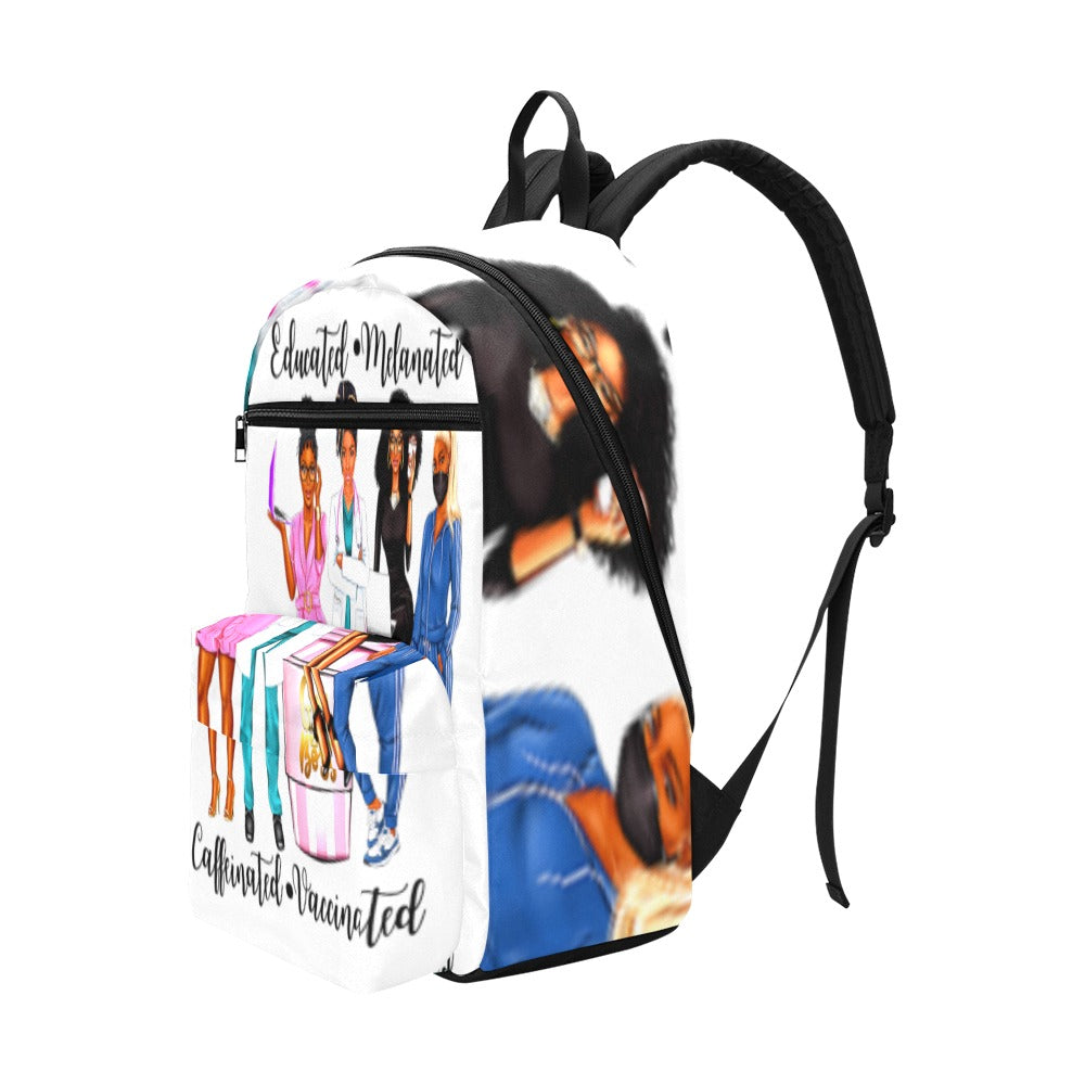 SUPERHERO NURSE Large Capacity Travel Backpack (Model 1691)