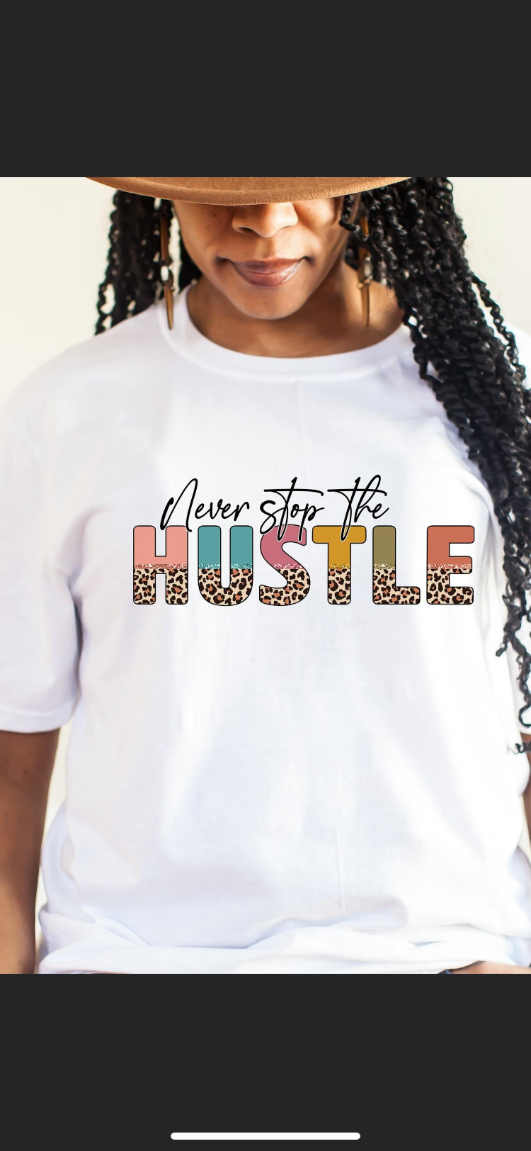 Never stop the hustle